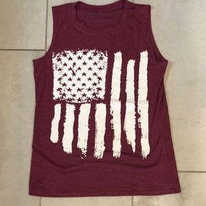 American Flag Tank